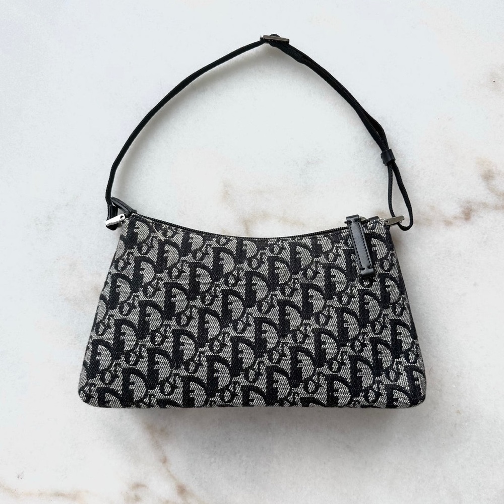 Christian Dior Vintage Trotter Pochette Shoulder Bag
Diorissimo Canvas
